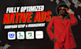 create optimized native ads taboola outbrain propeller campaign setup