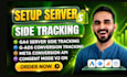 fix or set up meta pixel, GTM, ga4, meta capi and server side tracking