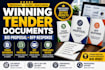 prepare winning tender documents, bid proposal and rfp response