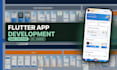develop a flutter mobile app for android and ios
