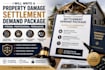 write a property damage settlement demand property loss civil demand letter