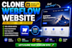 clone webflow website, webflow clone, webflow expert