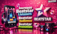 increase beatstar listeners, beatstar audience and beatstar promotion