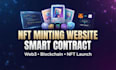develop nft minting website with smart contract