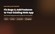 fix bugs and add features to your existing web app