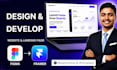 design and develop saas landing page,framer website,figma to framer