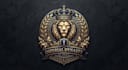 design a powerful emperor logo with a royal identity