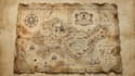 create antique style pirate treasure maps