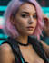 create hyper realistic ai art and cyberpunk character