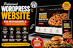 build a pizza and restaurant website in wordpress