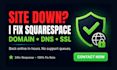fix squarespace domain dns ssl to stop revenue loss