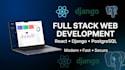 build a full stack react django web app