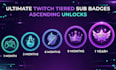 design custom twitch sub badges and bit loyalty badges