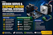design servo and stepper motor control systems for embedded applications service