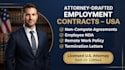 draft USA employment termination letters and disciplinary documents