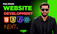 build website, front end development