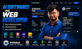 build ai website and software as full stack developer with ai integration