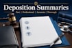 deposition, medical, or interview summary