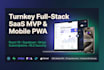 build full stack react saas mvp with supabase stripe and pwa