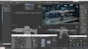 design 3d gun model, game ready hard surface 3d assets, pbr texture, uv mapping