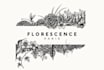 draw floral illustrations, logo, elegant flower