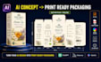 convert ai generated packaging design into print ready vector files