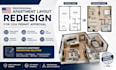 usa redesign your apartment layout professionally for permit