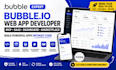 bubble io web app developer mvp saas dashboard marketplace bug fix expert