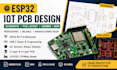 design industrial pcb, schematic, embedded system and manufacturing files