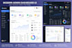 design and develop a modern admin dashboard UI