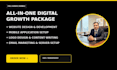 build custom website, mobile app, logo design, and content package