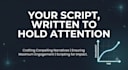 write your faceless youtube video script