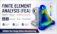 do fea structural, stress and thermal analysis using ansys, abaqus, solidworks
