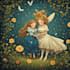 create illustrated fairytale book cover