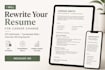 rewrite your resume for career change with ats optimization, transferable skills