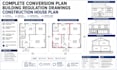 complete conversion plan UK building regulation drawings construction house plan