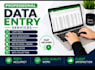 do accurate data entry copy paste and exel tasks