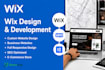 build small business website company website booking website wix builder
