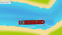 create 3d industrial technical 3d maritime ship animation