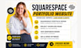 design squarespace portfolio website for creatives, artists, photographers