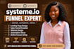 create systeme io landing page systeme io website funnel systeme io sales funnel