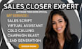 sales closer sales rep high ticket sales representative salesperson