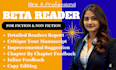 beta read sci fi romance fantasy mystery thriller novella critique beta reader