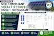 create nec compliant solar electrical single line diagram for your pv system