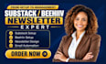 substack setup manage substack newsletter and setup beehiiv newsletter