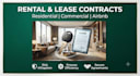 write professional rental and lease contract documents