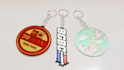 design a custom 3d printable keychain from your logo