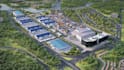 create logistics hub master plan and warehouse site layout