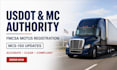 handle fmcsa motus registration, usdot, mc authority and mcs 150 updates
