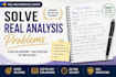 solve real analysis problems